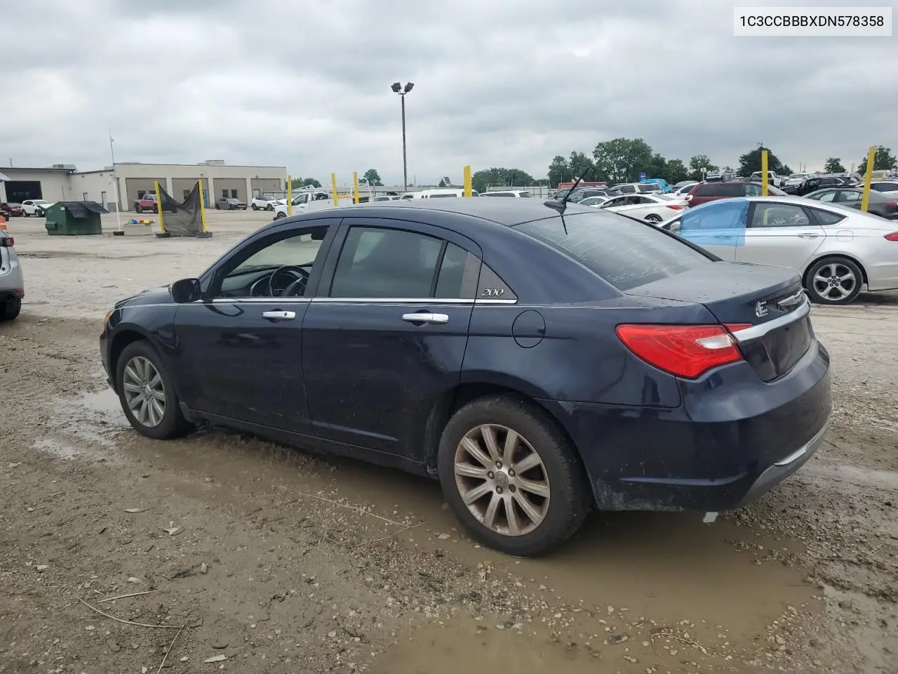 2013 Chrysler 200 Touring VIN: 1C3CCBBBXDN578358 Lot: 64265875