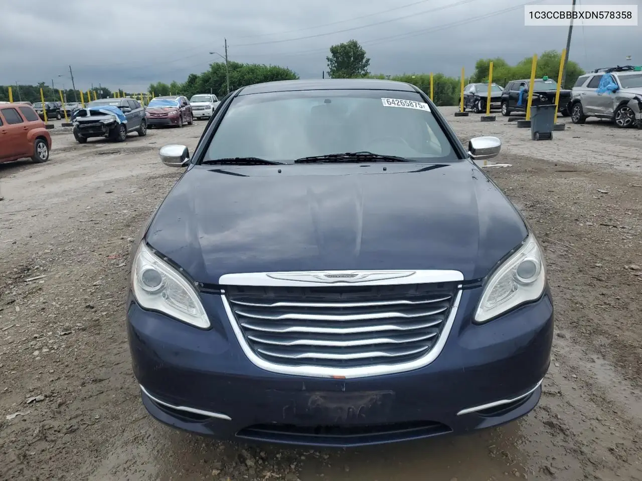 2013 Chrysler 200 Touring VIN: 1C3CCBBBXDN578358 Lot: 64265875
