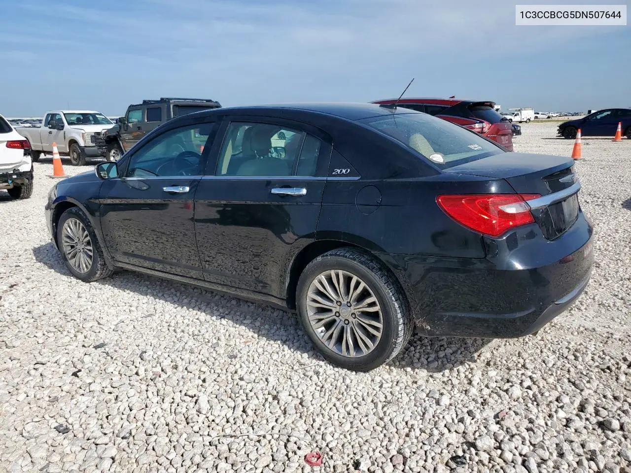 2013 Chrysler 200 Limited VIN: 1C3CCBCG5DN507644 Lot: 64874615