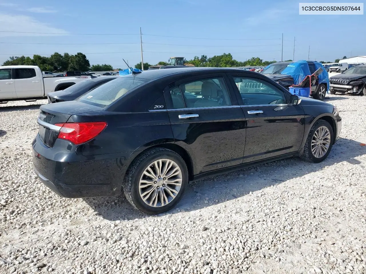 2013 Chrysler 200 Limited VIN: 1C3CCBCG5DN507644 Lot: 64874615