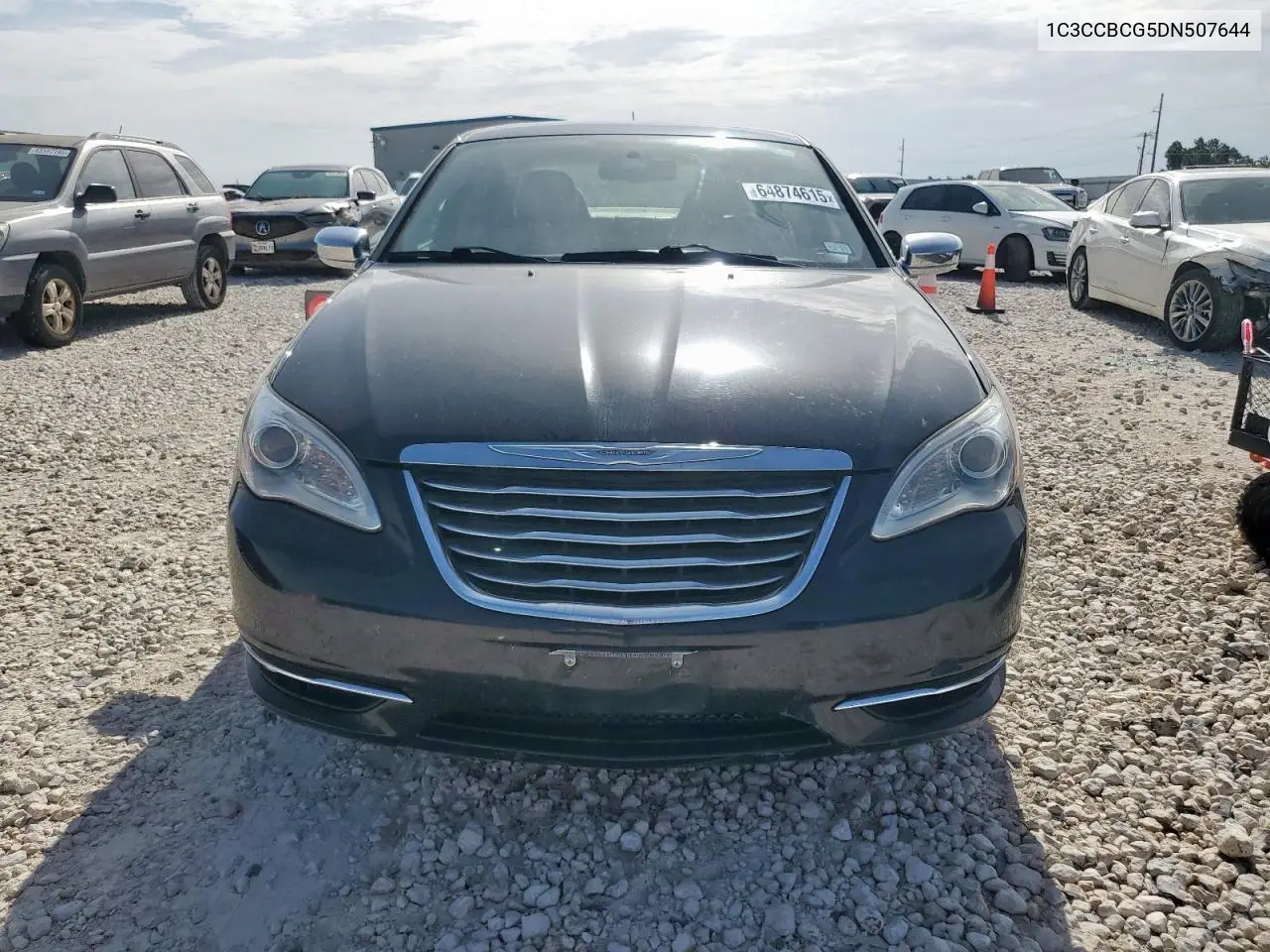 2013 Chrysler 200 Limited VIN: 1C3CCBCG5DN507644 Lot: 64874615