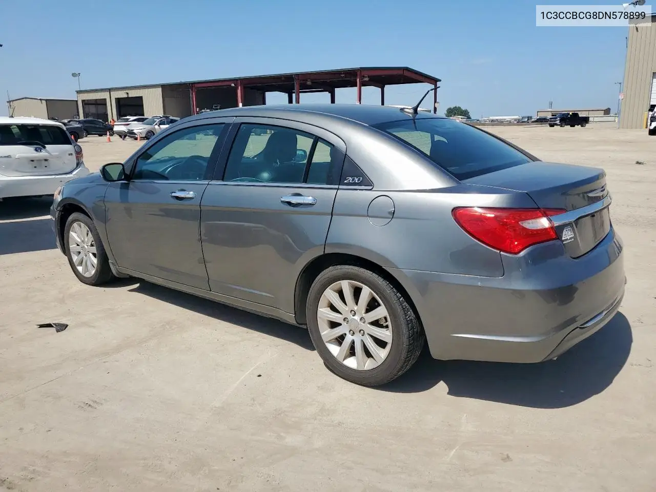 2013 Chrysler 200 Limited VIN: 1C3CCBCG8DN578899 Lot: 65128835