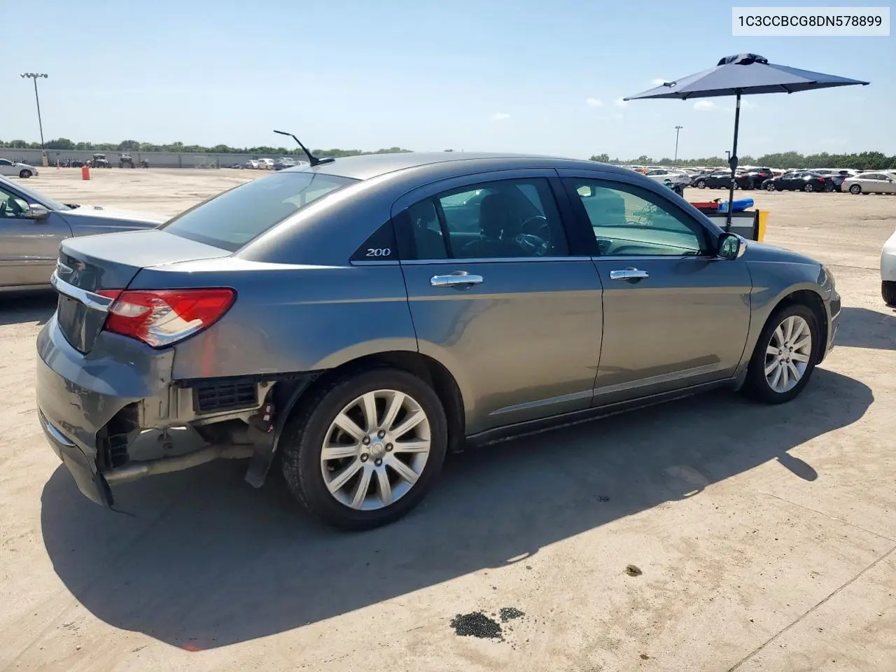 2013 Chrysler 200 Limited VIN: 1C3CCBCG8DN578899 Lot: 65128835