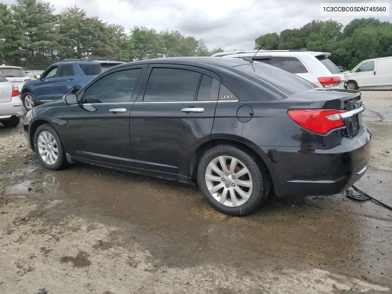 2013 Chrysler 200 Limited VIN: 1C3CCBCG5DN745560 Lot: 65402855