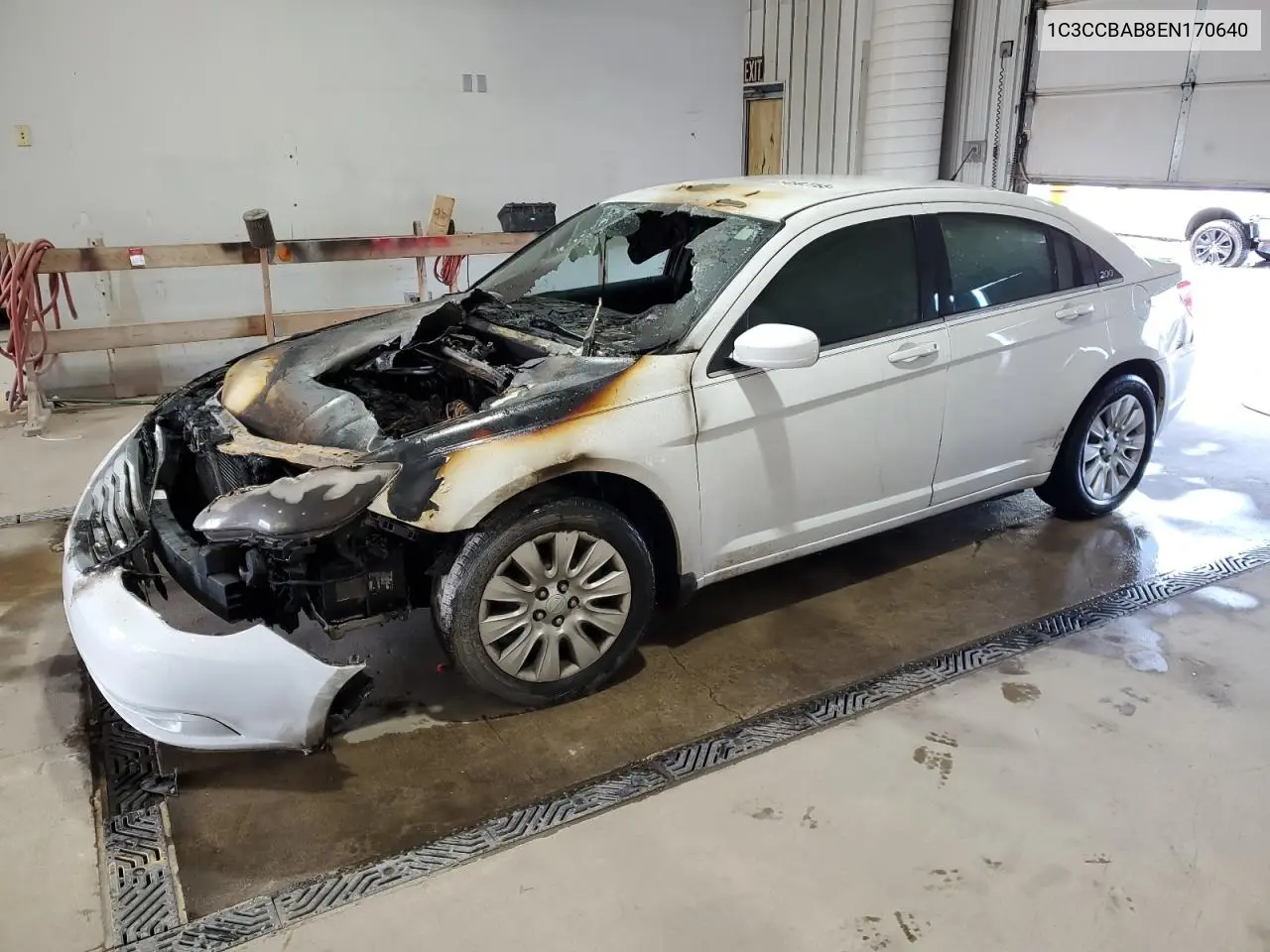2014 Chrysler 200 Lx VIN: 1C3CCBAB8EN170640 Lot: 54967765