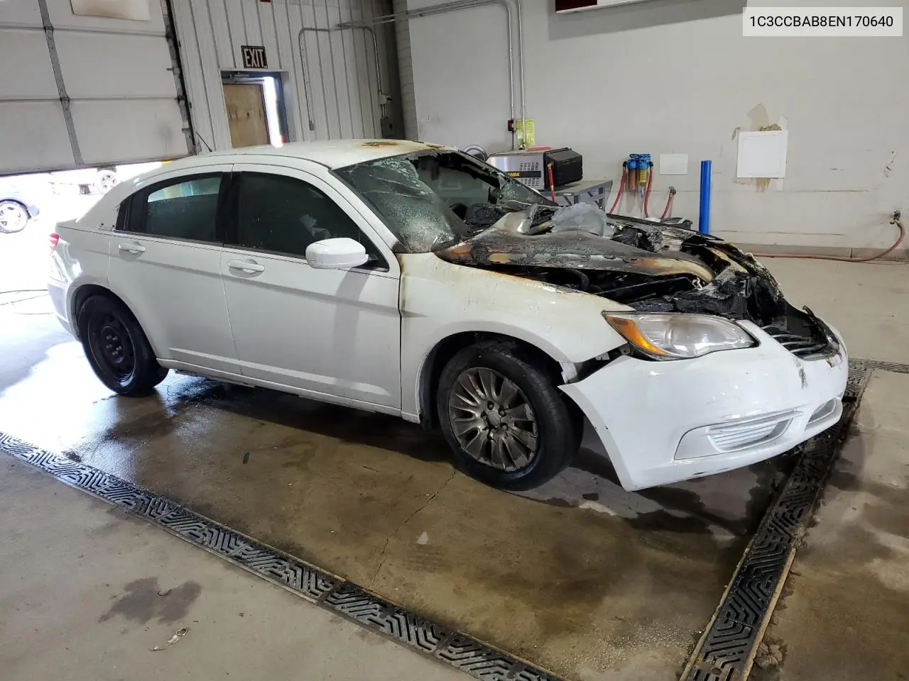 2014 Chrysler 200 Lx VIN: 1C3CCBAB8EN170640 Lot: 54967765