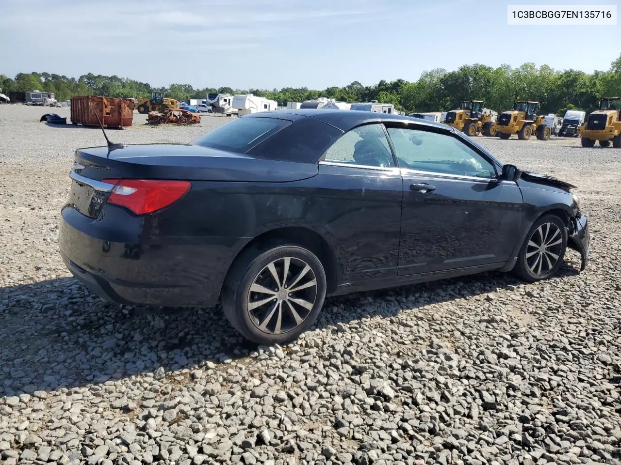 2014 Chrysler 200 S VIN: 1C3BCBGG7EN135716 Lot: 55157235