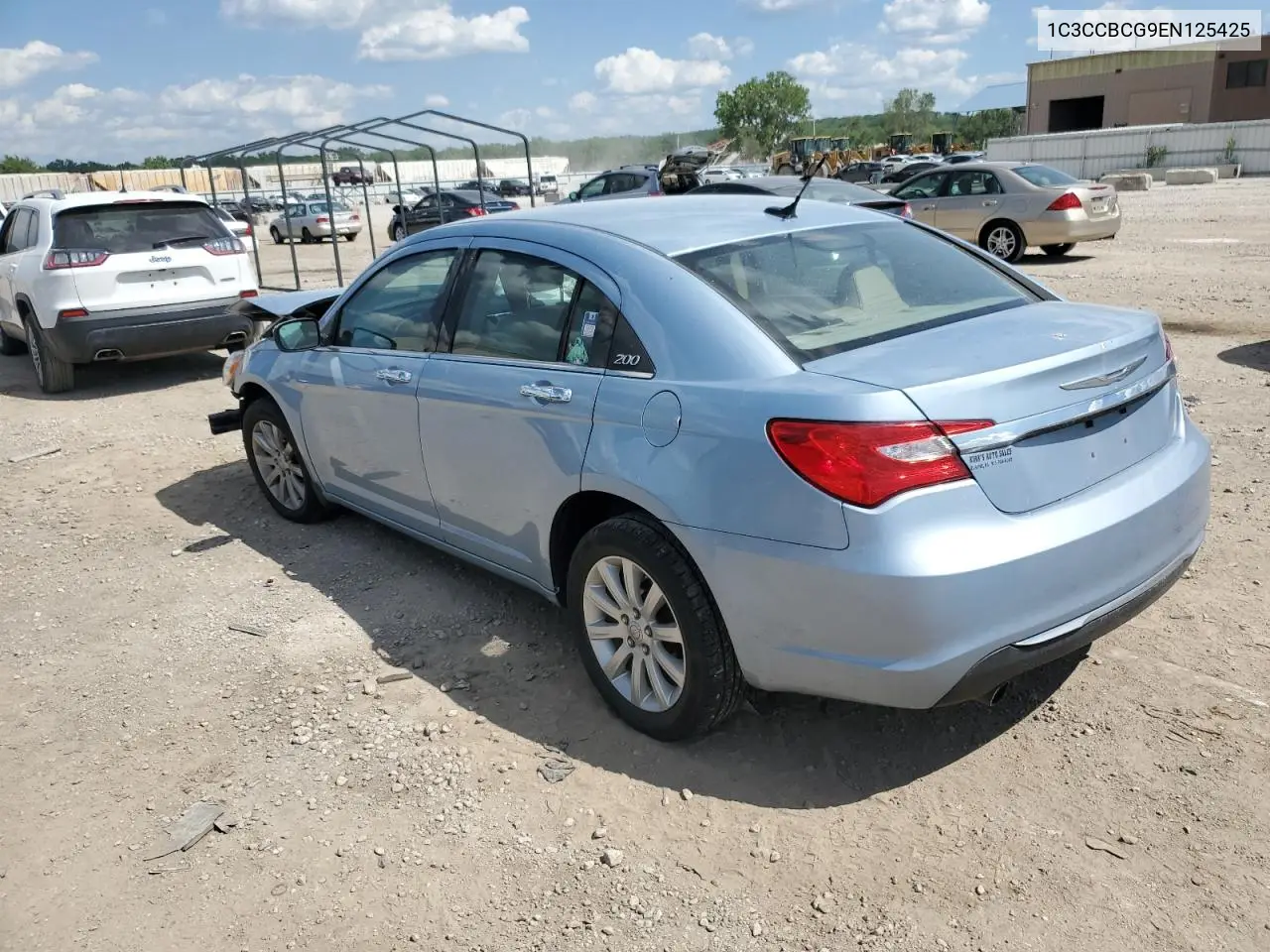 2014 Chrysler 200 Limited VIN: 1C3CCBCG9EN125425 Lot: 57028585