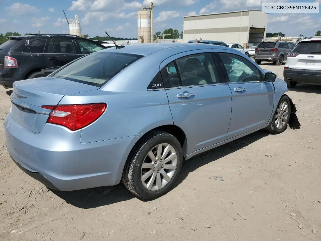 2014 Chrysler 200 Limited VIN: 1C3CCBCG9EN125425 Lot: 57028585