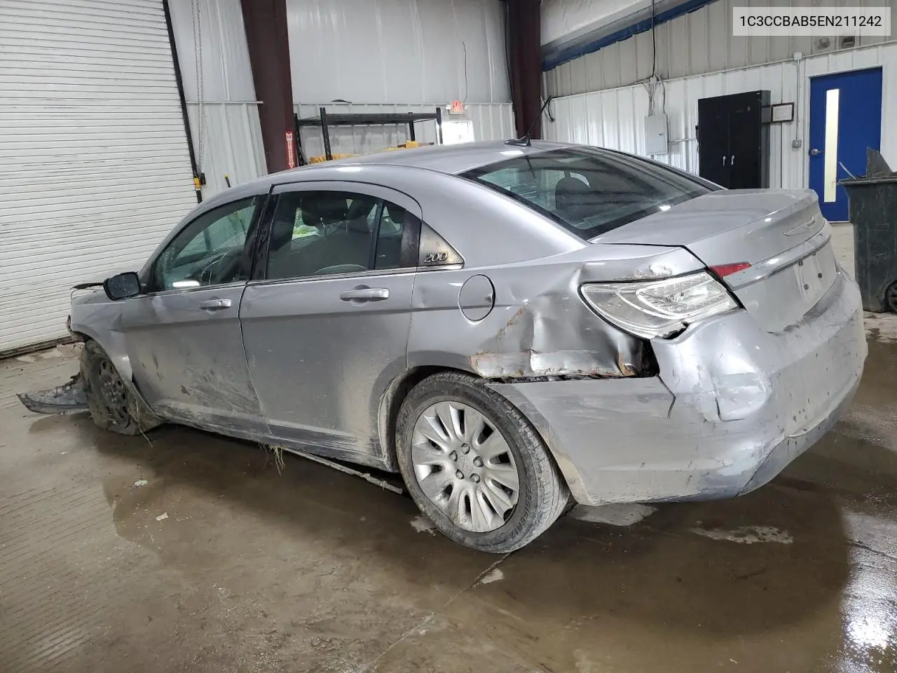 2014 Chrysler 200 Lx VIN: 1C3CCBAB5EN211242 Lot: 57209575