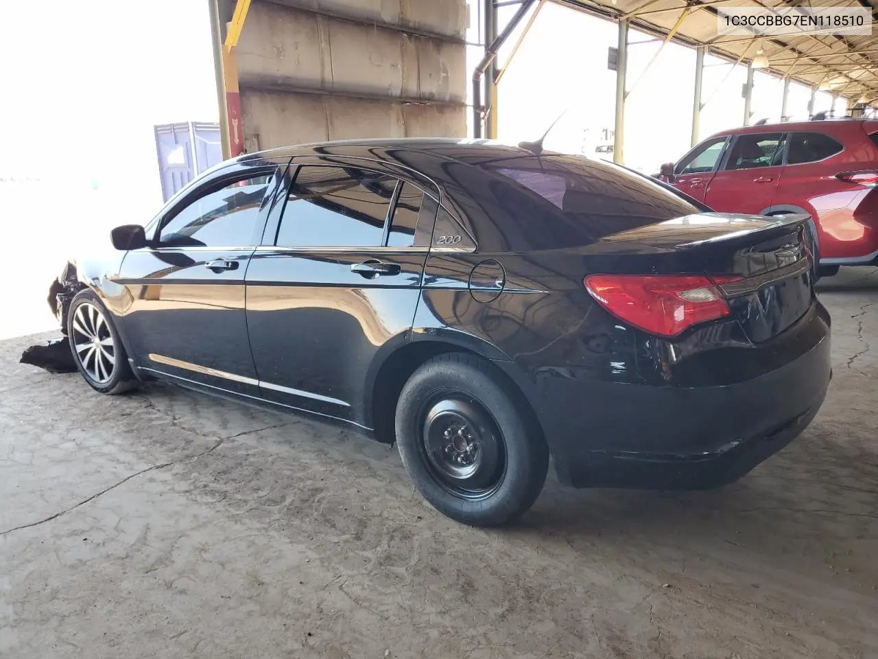 2014 Chrysler 200 Touring VIN: 1C3CCBBG7EN118510 Lot: 62884775
