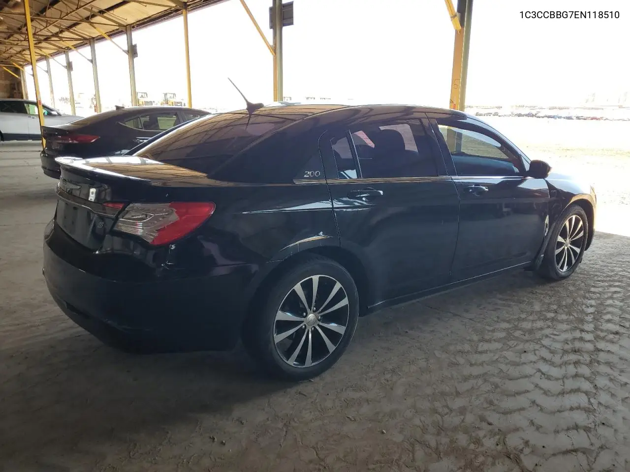 2014 Chrysler 200 Touring VIN: 1C3CCBBG7EN118510 Lot: 62884775