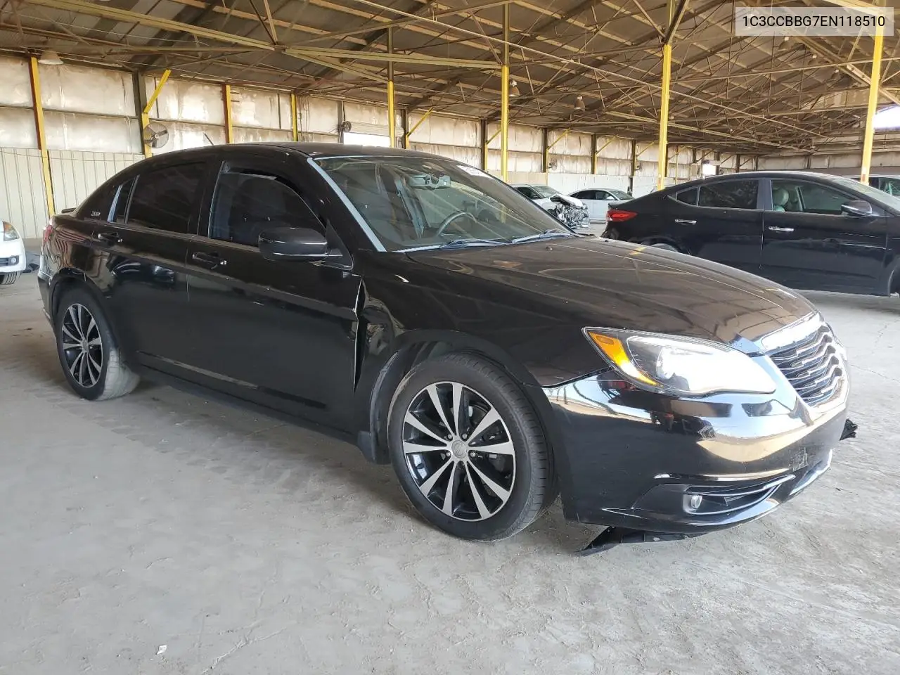 2014 Chrysler 200 Touring VIN: 1C3CCBBG7EN118510 Lot: 62884775