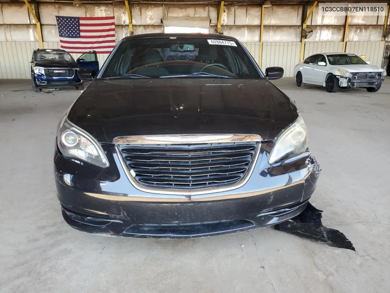 2014 Chrysler 200 Touring VIN: 1C3CCBBG7EN118510 Lot: 62884775