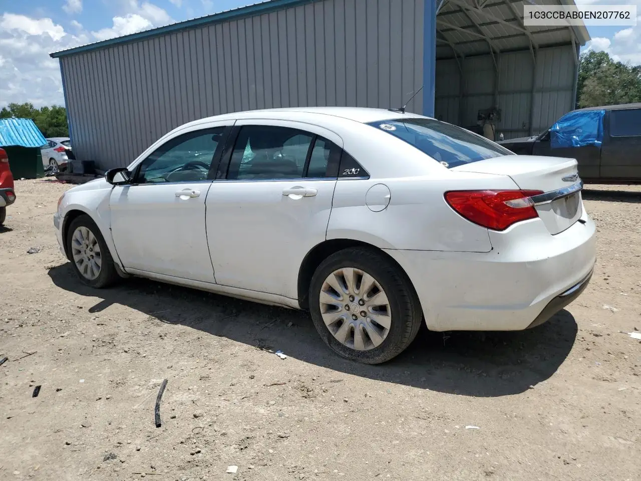 2014 Chrysler 200 Lx VIN: 1C3CCBAB0EN207762 Lot: 62934835