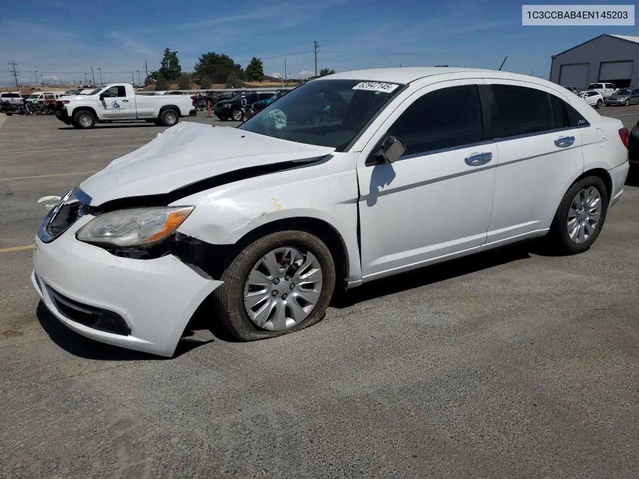 1c3ccbab4en145203 1C3CCBAB4EN145203 2014 Chrysler 200 Lx