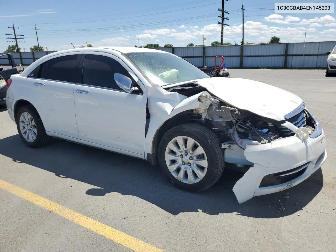 1c3ccbab4en145203 1C3CCBAB4EN145203 2014 Chrysler 200 Lx