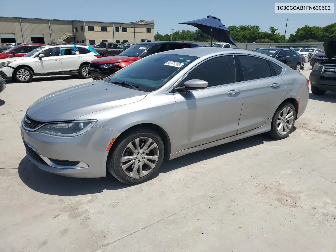 2015 Chrysler 200 Limited VIN: 1C3CCCAB1FN630602 Lot: 50744795