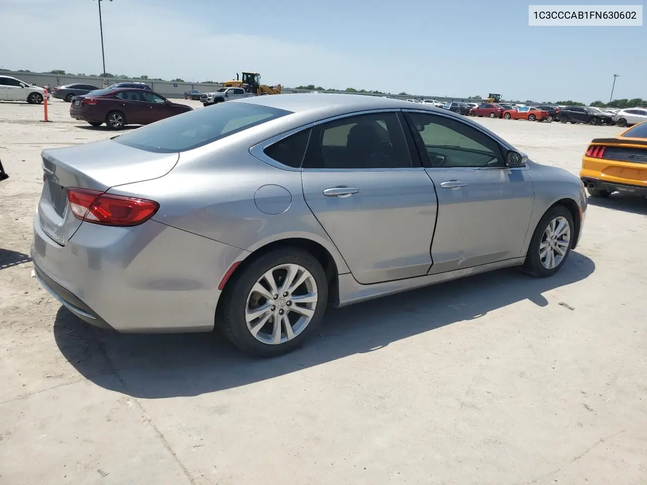 2015 Chrysler 200 Limited VIN: 1C3CCCAB1FN630602 Lot: 50744795