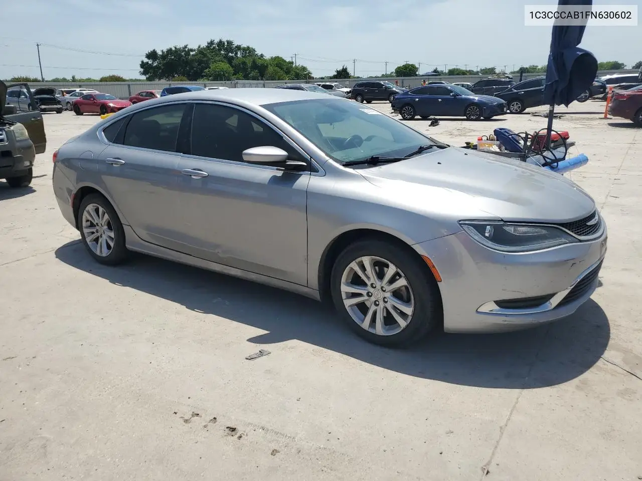 2015 Chrysler 200 Limited VIN: 1C3CCCAB1FN630602 Lot: 50744795
