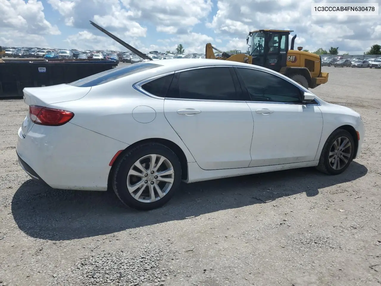 2015 Chrysler 200 Limited VIN: 1C3CCCAB4FN630478 Lot: 50972515