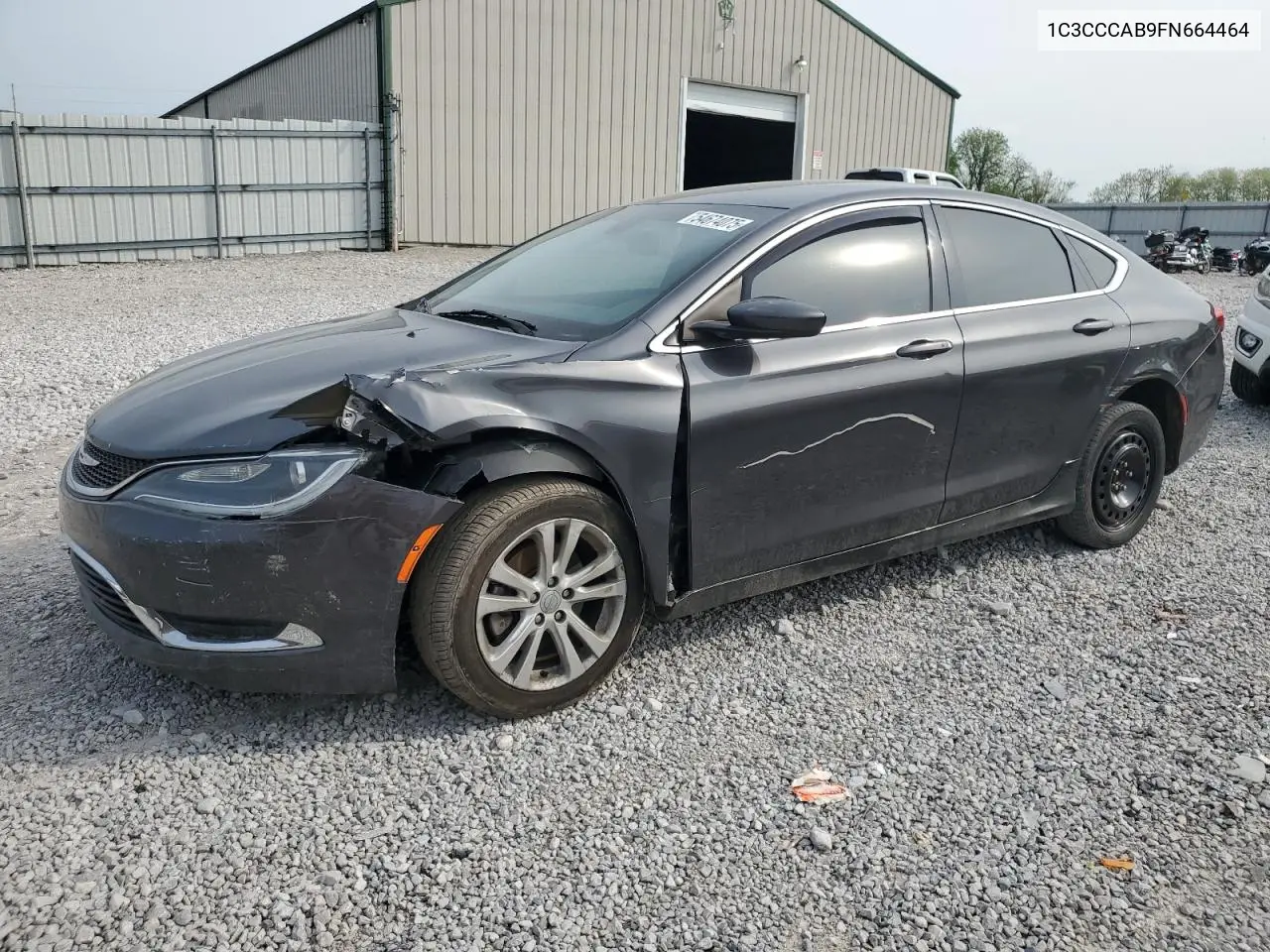 2015 Chrysler 200 Limited VIN: 1C3CCCAB9FN664464 Lot: 54674075
