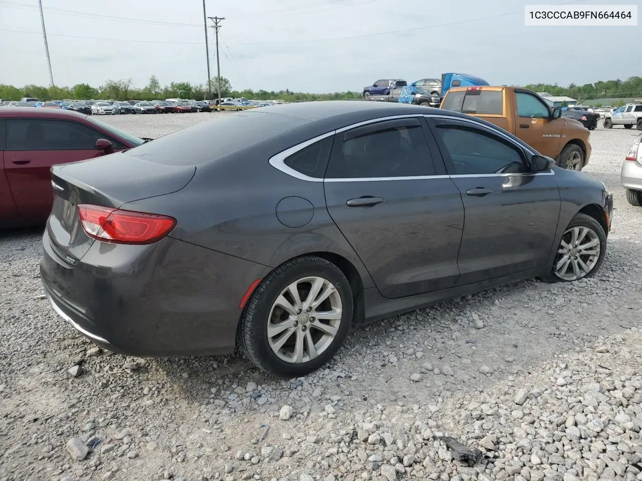 2015 Chrysler 200 Limited VIN: 1C3CCCAB9FN664464 Lot: 54674075
