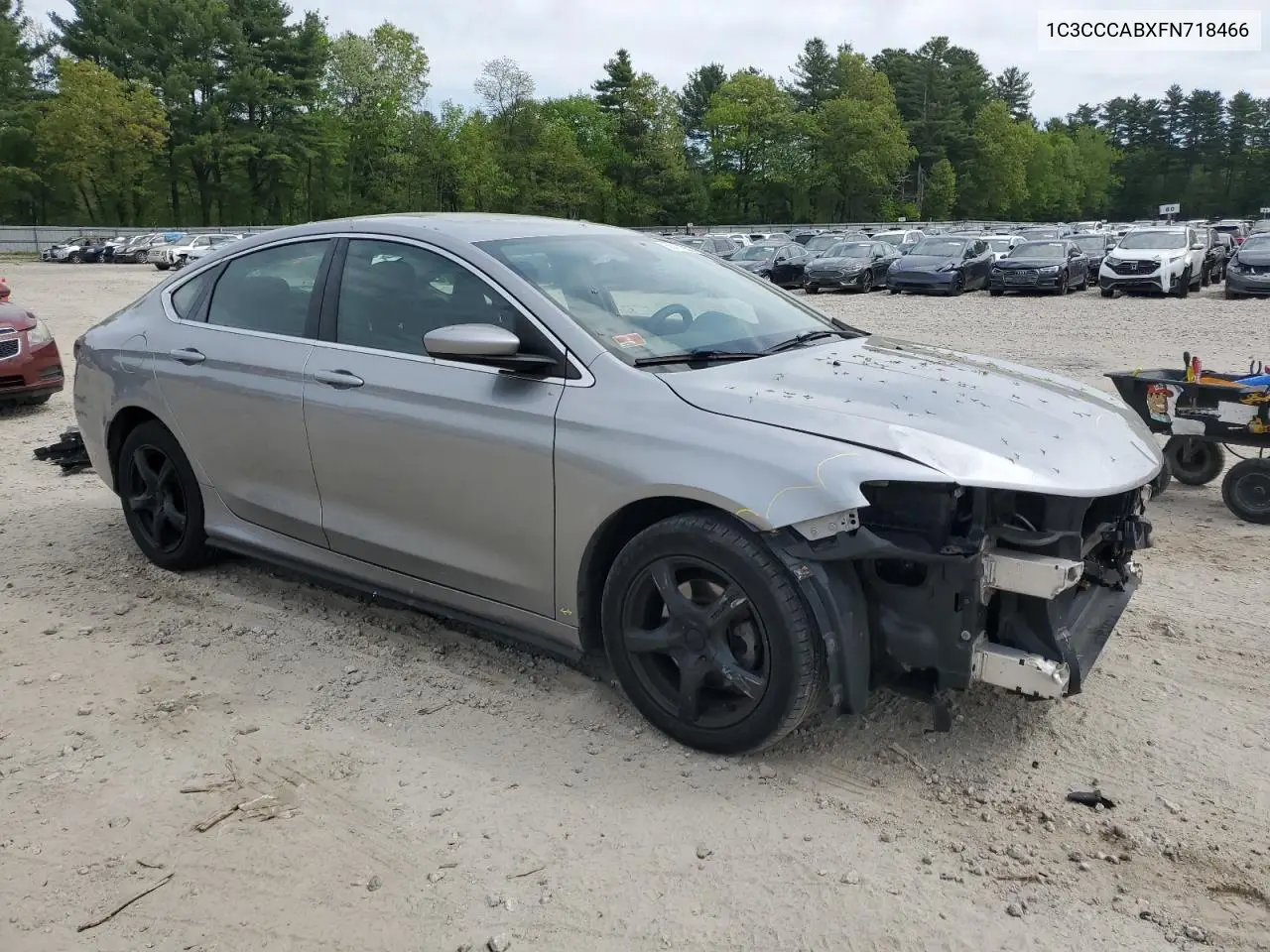 2015 Chrysler 200 Limited VIN: 1C3CCCABXFN718466 Lot: 56471855