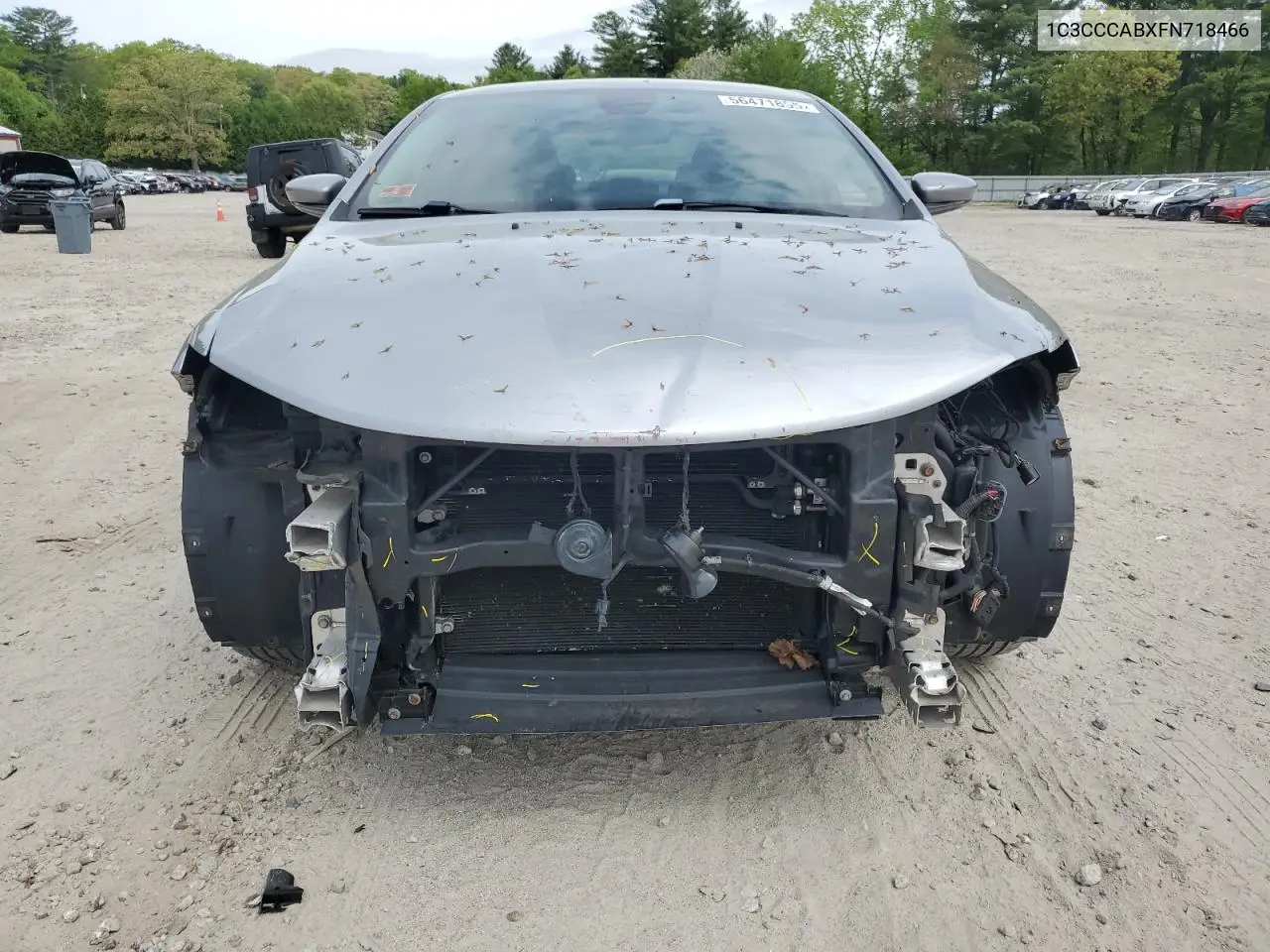 2015 Chrysler 200 Limited VIN: 1C3CCCABXFN718466 Lot: 56471855
