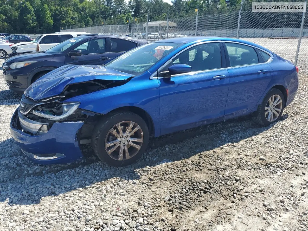 2015 Chrysler 200 Limited VIN: 1C3CCCAB9FN658065 Lot: 56538205