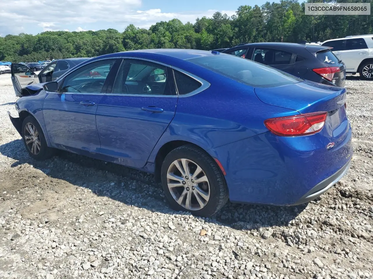 2015 Chrysler 200 Limited VIN: 1C3CCCAB9FN658065 Lot: 56538205