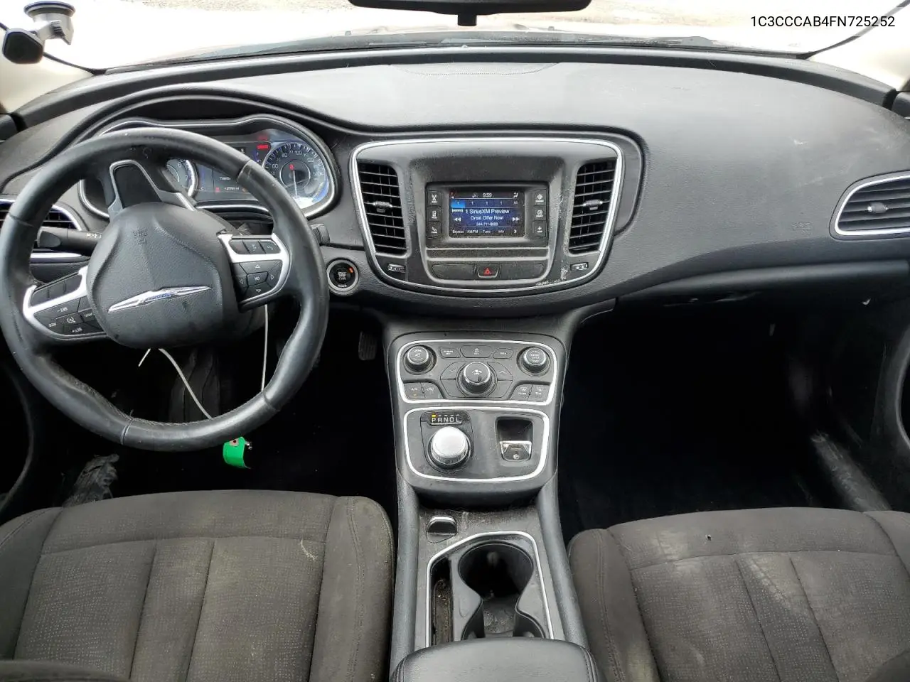 2015 Chrysler 200 Limited VIN: 1C3CCCAB4FN725252 Lot: 56592945