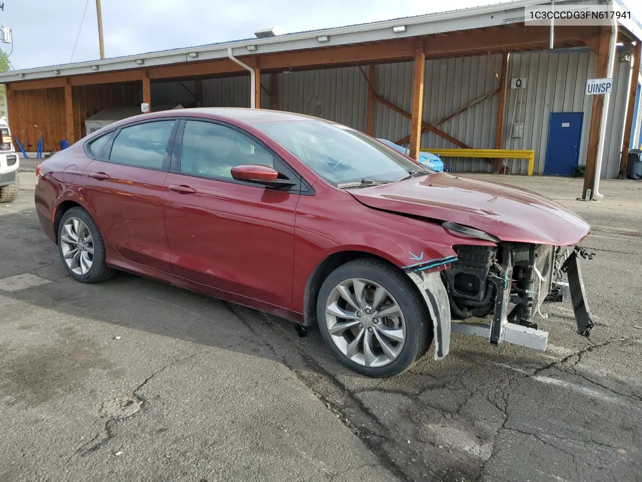 2015 Chrysler 200 S VIN: 1C3CCCDG3FN617941 Lot: 56745085
