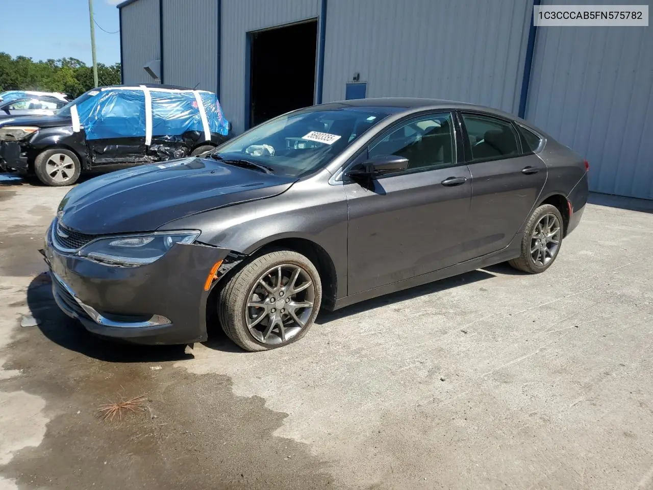 2015 Chrysler 200 Limited VIN: 1C3CCCAB5FN575782 Lot: 56903355