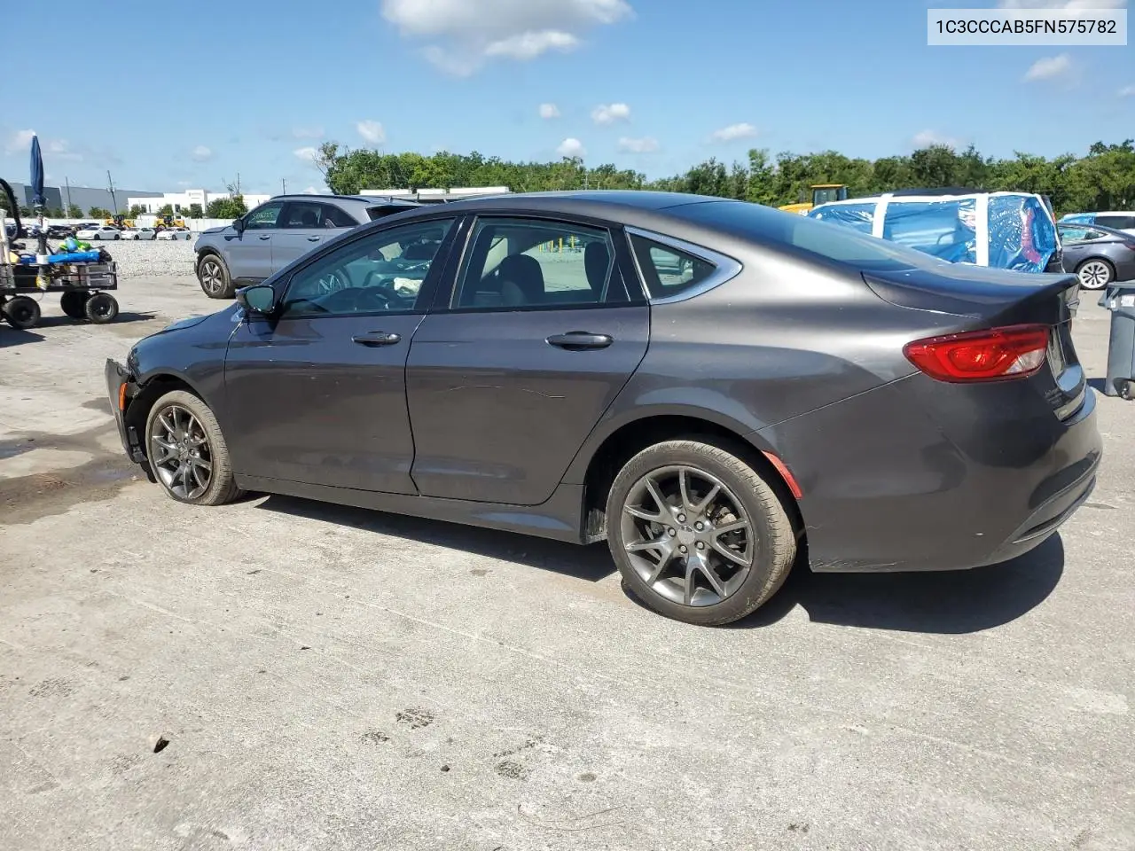 2015 Chrysler 200 Limited VIN: 1C3CCCAB5FN575782 Lot: 56903355