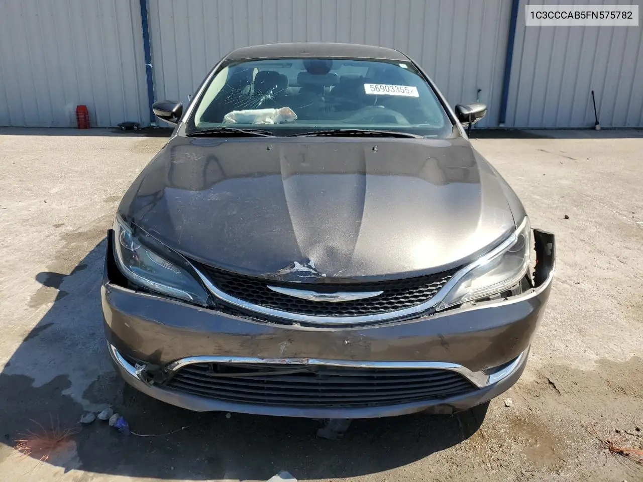 2015 Chrysler 200 Limited VIN: 1C3CCCAB5FN575782 Lot: 56903355