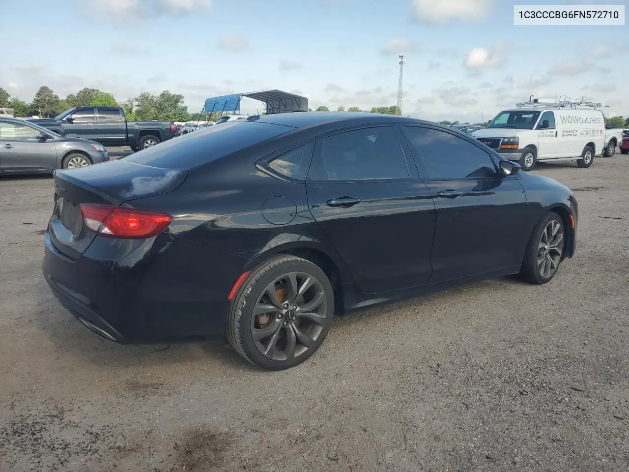 2015 Chrysler 200 S VIN: 1C3CCCBG6FN572710 Lot: 56903775
