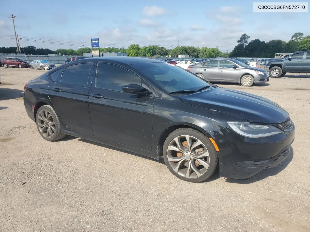 2015 Chrysler 200 S VIN: 1C3CCCBG6FN572710 Lot: 56903775