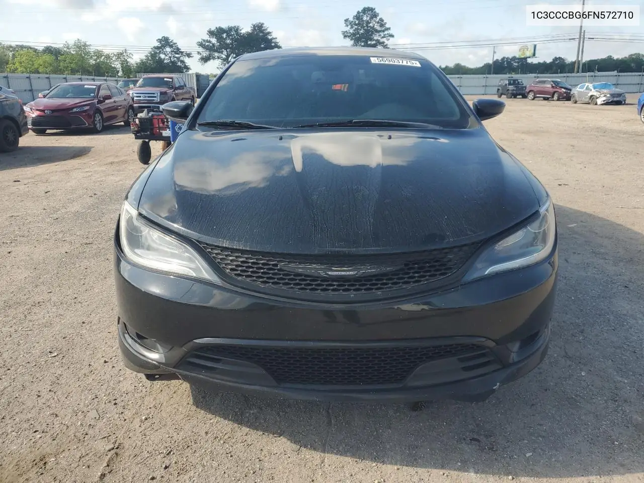 2015 Chrysler 200 S VIN: 1C3CCCBG6FN572710 Lot: 56903775