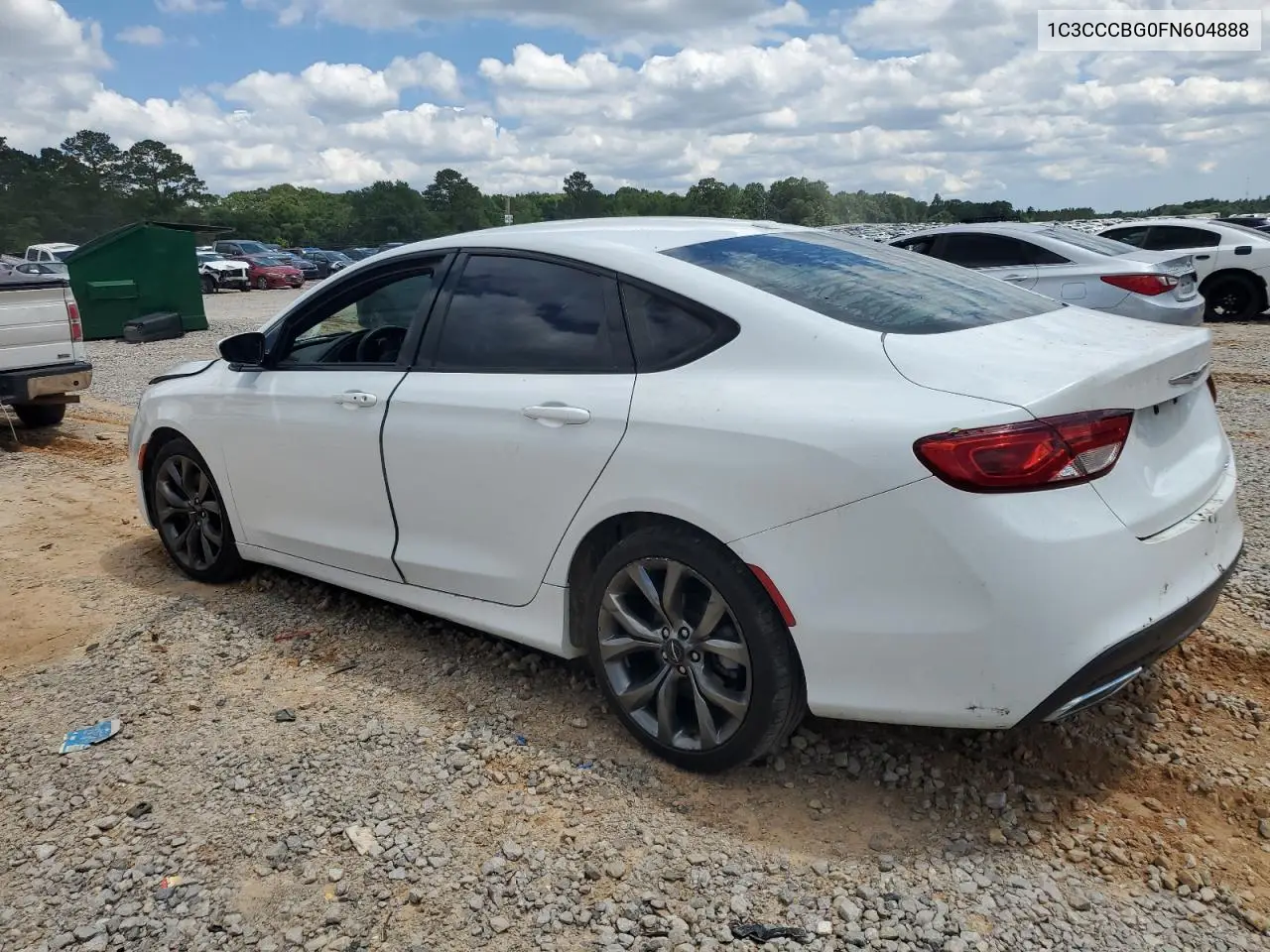 2015 Chrysler 200 S VIN: 1C3CCCBG0FN604888 Lot: 56925975