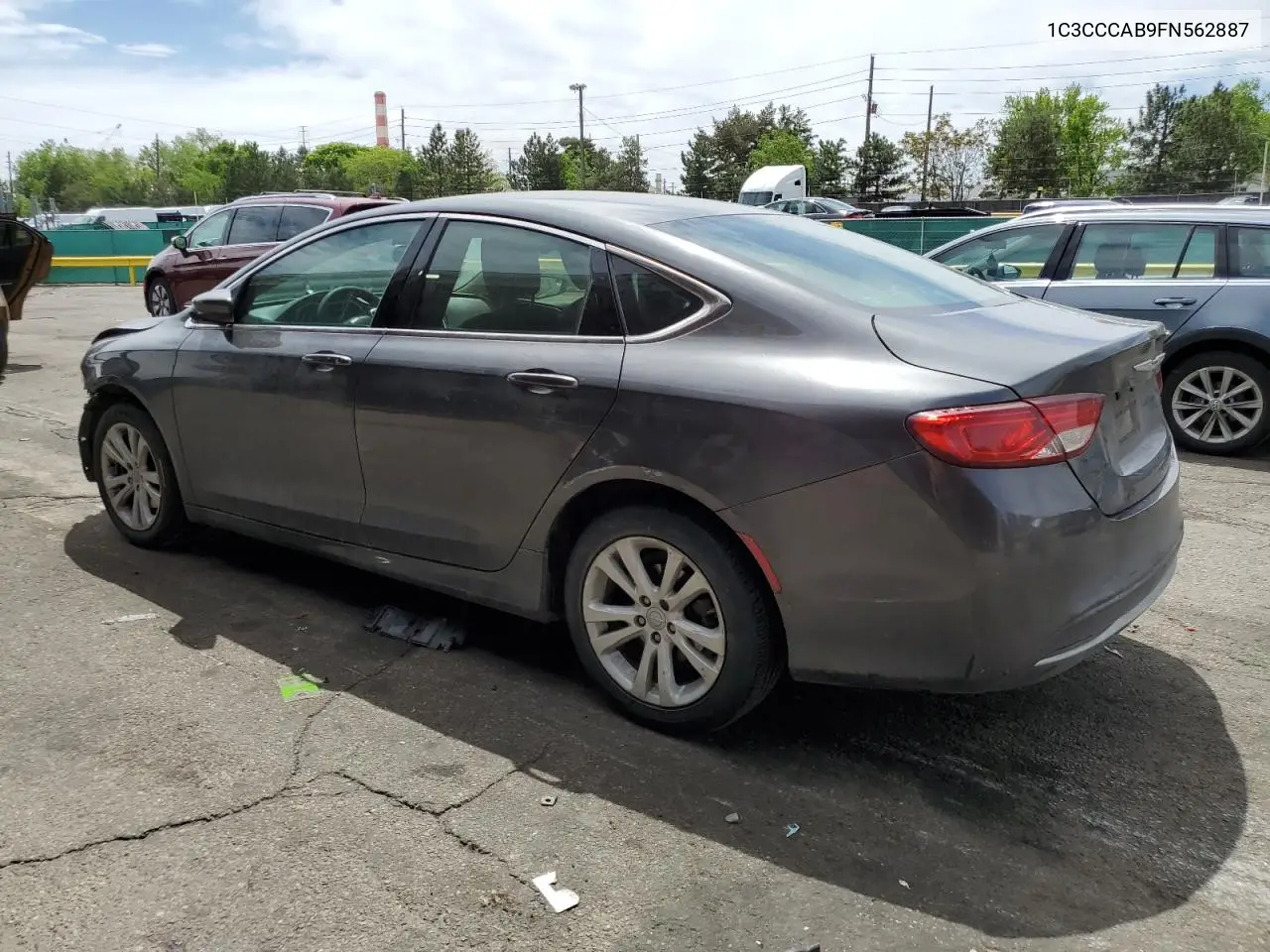 2015 Chrysler 200 Limited VIN: 1C3CCCAB9FN562887 Lot: 56998145