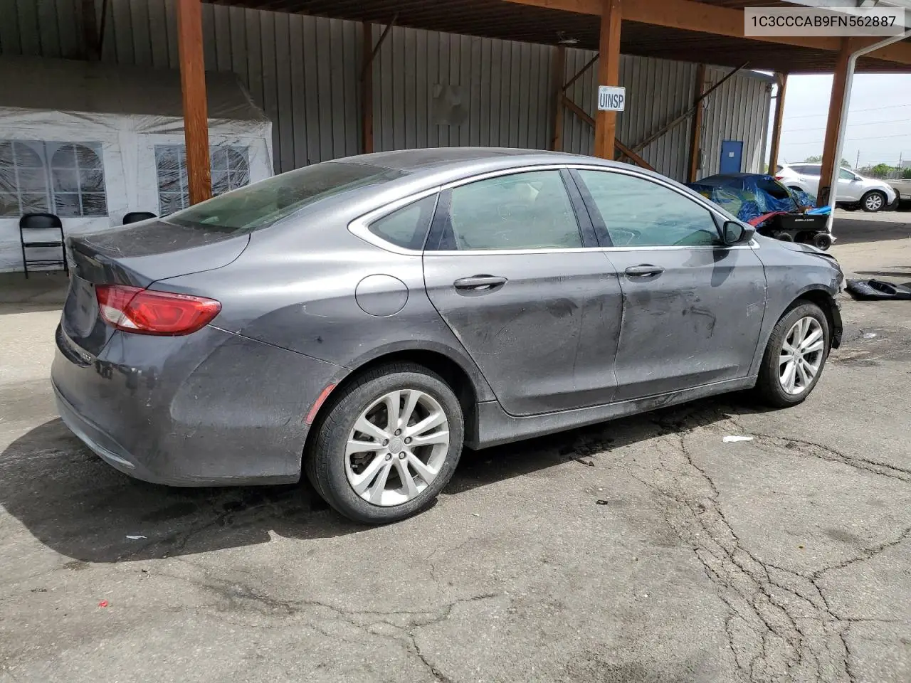 2015 Chrysler 200 Limited VIN: 1C3CCCAB9FN562887 Lot: 56998145