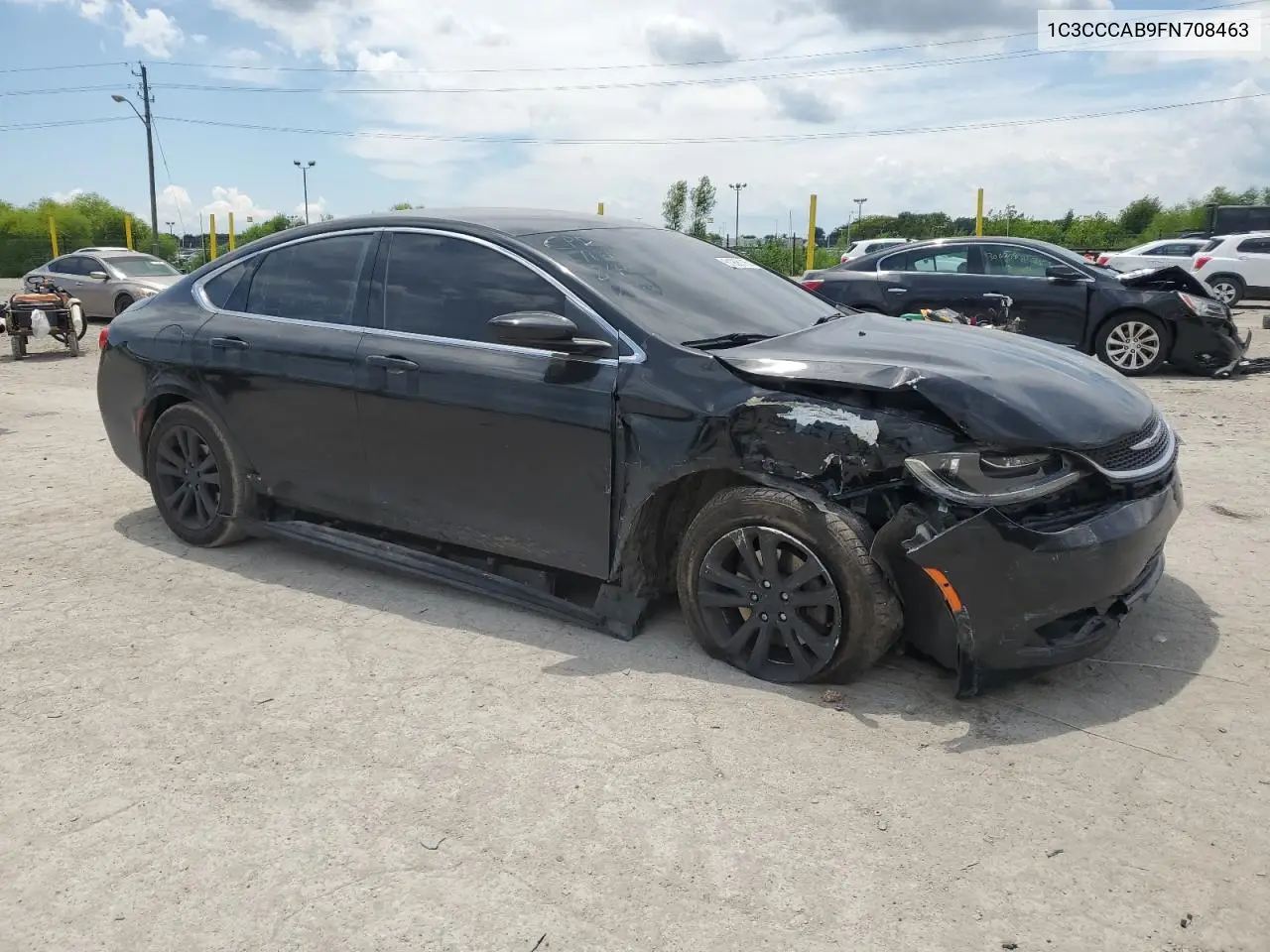 2015 Chrysler 200 Limited VIN: 1C3CCCAB9FN708463 Lot: 61906115