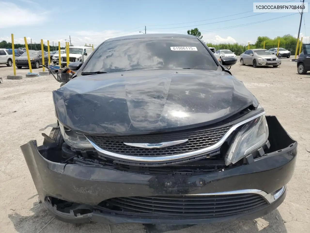 2015 Chrysler 200 Limited VIN: 1C3CCCAB9FN708463 Lot: 61906115