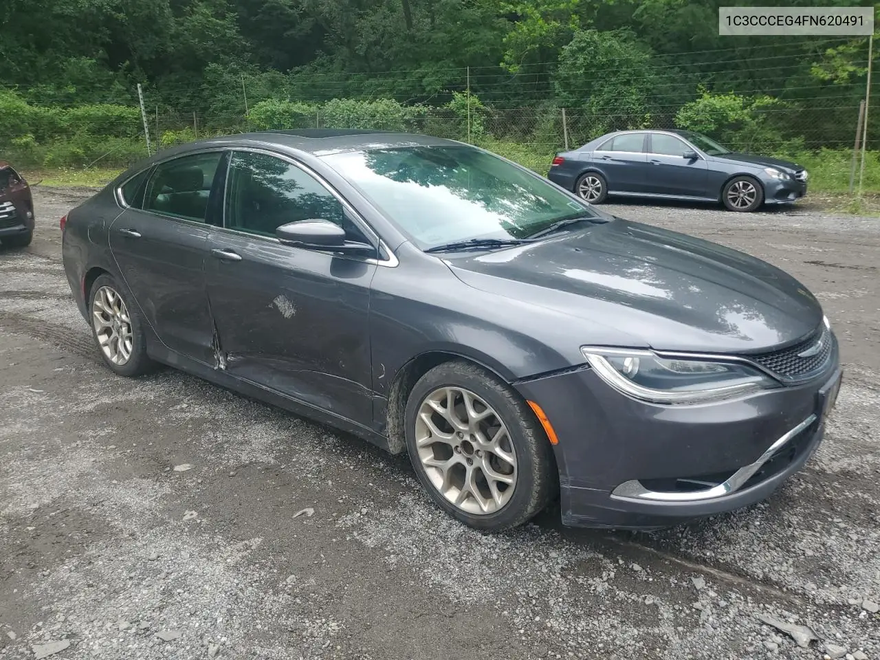 2015 Chrysler 200 C VIN: 1C3CCCEG4FN620491 Lot: 61983055