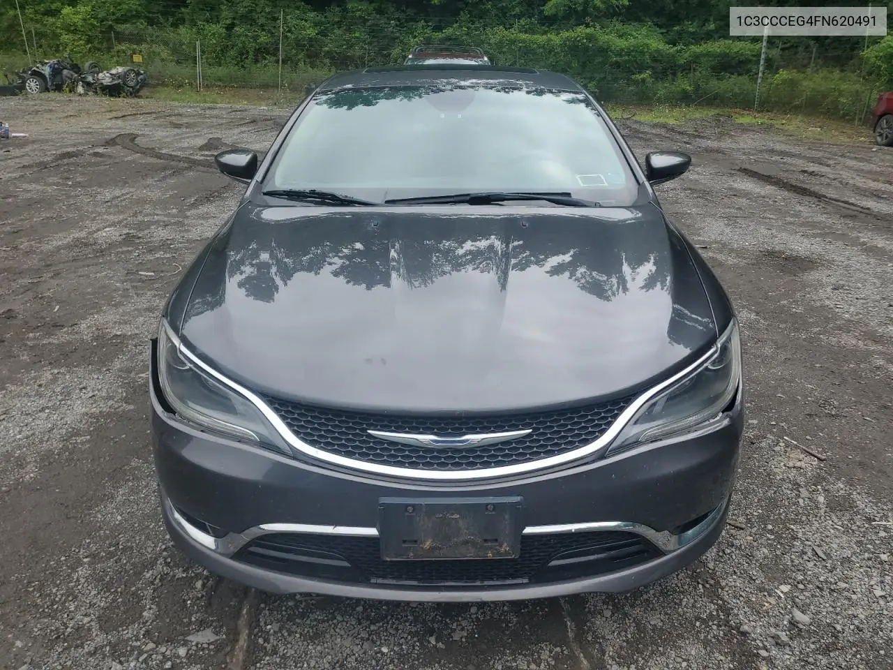 2015 Chrysler 200 C VIN: 1C3CCCEG4FN620491 Lot: 61983055