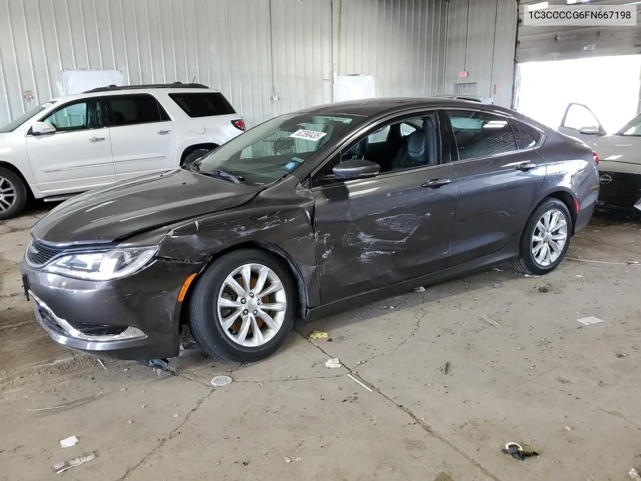 2015 Chrysler 200 C VIN: 1C3CCCCG6FN667198 Lot: 62390435