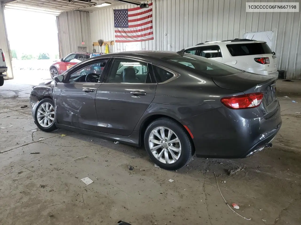 2015 Chrysler 200 C VIN: 1C3CCCCG6FN667198 Lot: 62390435