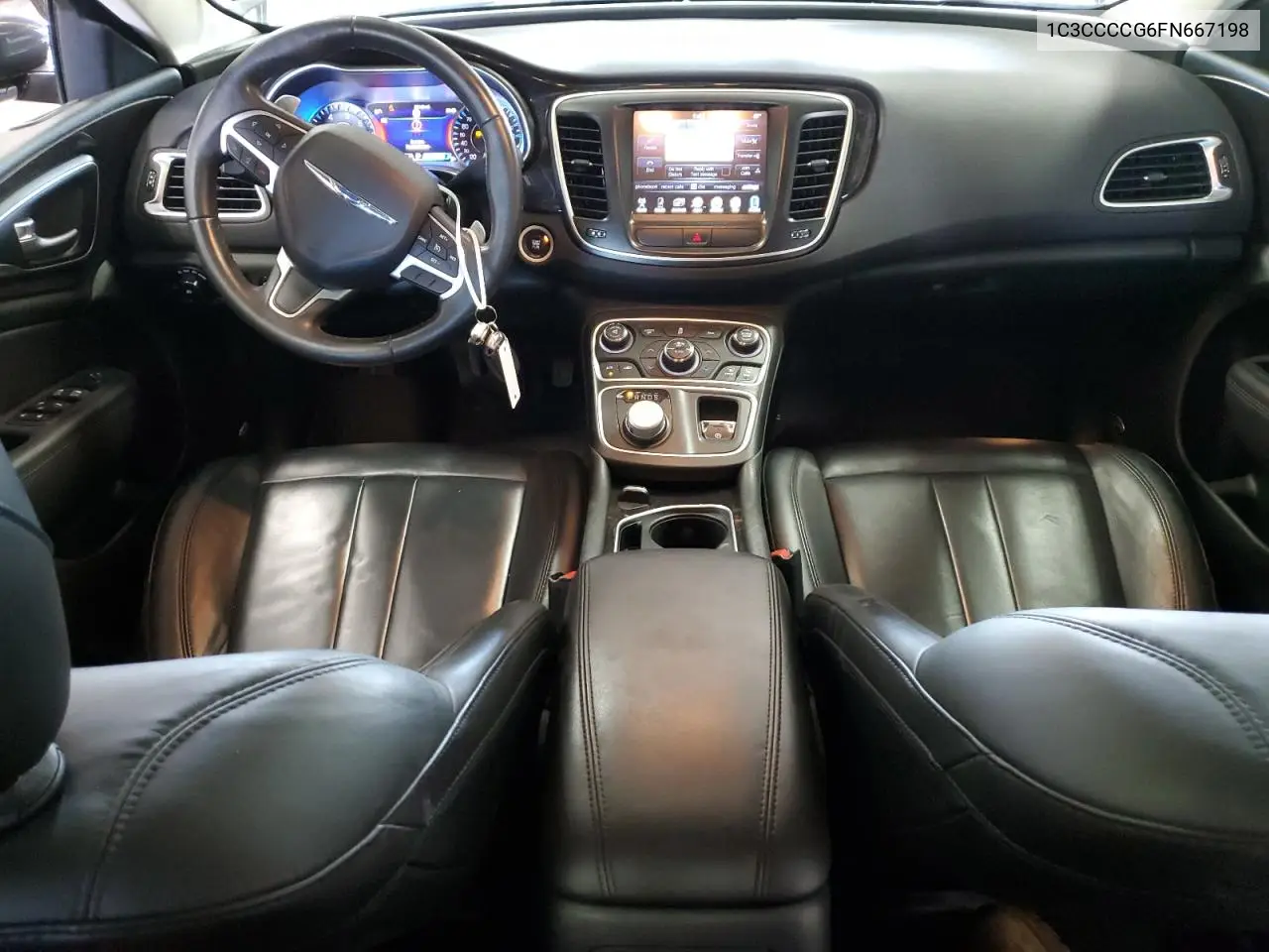 2015 Chrysler 200 C VIN: 1C3CCCCG6FN667198 Lot: 62390435