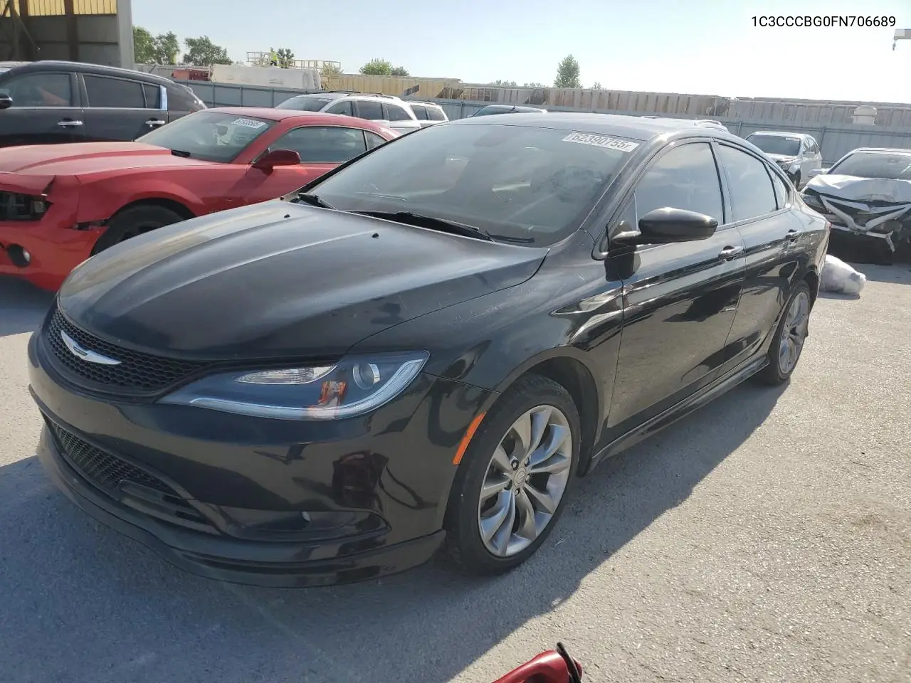 2015 Chrysler 200 S VIN: 1C3CCCBG0FN706689 Lot: 62390755